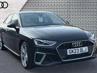 Used Audi A4 S-Line 150 HP (110 kW) 2023 Black Sedan