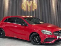Used Mercedes A200 AMG line 2017 Red Hatchback