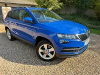 Gebraucht Skoda Karoq SE 150 PS (110 kW) 2018 Blau SUV
