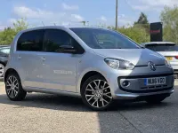 Used VW up! 75 HP (55 kW) 2016 Silver Hatchback