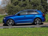 Used Audi Q5 S-line plus 190 HP (139 kW) 2016 Blue SUV
