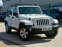 Used Jeep Wrangler Sahara 197 HP (144 kW) 2013 White SUV