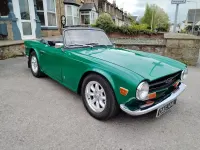 Used Triumph TR6 150 HP (110 kW) 1973 Green Cabriolet