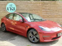 Used Tesla Model 3 366 kW (498 HP) 2021 Red Sedan