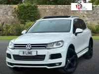 Używany VW Touareg R-line 245 KM (180 kW) 2013 Biały SUV