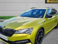 Used Skoda Superb SportlinePlus 190 HP (139 kW) 2019 Green Estate