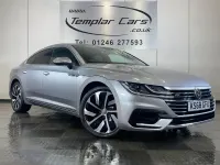 Begagnad VW Arteon R-line 190 HK (139 kW) 2018 Silver Halvkombi