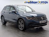 Usado VW Tiguan Elegance 150 HP (110 kW) 2022 Azul SUV