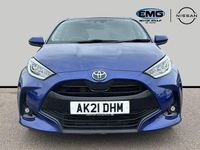 Used Toyota Yaris Design 116 HP (85 kW) 2021 Blue Hatchback