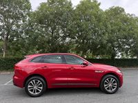 Used Jaguar F-Pace R-Sport 163 HP (119 kW) 2017 Red SUV
