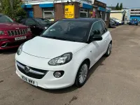 Used Vauxhall Adam Glam 70 HP (51 kW) 2016 White Hatchback
