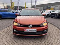 Used VW Polo R-line 113 HP (83 kW) 2020 Orange Hatchback