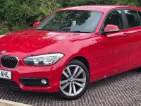 Used BMW 116 Sport Line 2015 Red Hatchback