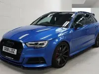 Used Audi S3 Sportback Black Edition 2018 Blue Hatchback