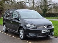 Used VW Touran 2013 Black MPV