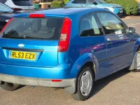 Used Ford Fiesta Finesse 75 HP (55 kW) 2004 Blue Hatchback