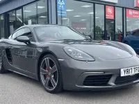 Used Porsche 718 350 HP (257 kW) 2017 Grey Coupe