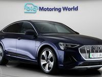 Used Audi e-tron Sportback S-Line 300 kW (408 HP) 2022 Blue SUV
