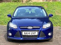 Used Ford Focus Zetec 2014 Blue Hatchback