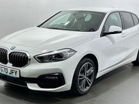 Used BMW 116 Sport Line 116 HP (85 kW) 2020 White Hatchback