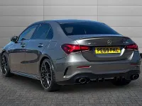Used Mercedes A35 AMG Premium 302 HP (222 kW) 2019 Mountain grey Sedan