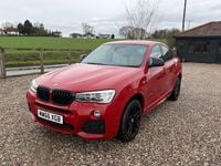 Used BMW X4 M Sport 313 HP (230 kW) 2016 Red SUV