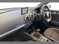 Used Audi A3 S-Line 150 HP (110 kW) 2018 Black Sedan
