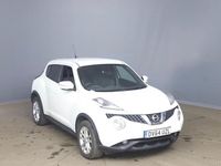 Used Nissan Juke Acenta Premium 115 HP (84 kW) 2014 White SUV