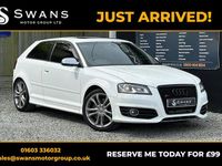 Begagnad Audi S3 Sportback 2011 Vit Halvkombi