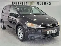 Used VW Touran SE 147 HP (108 kW) 2017 Black MPV