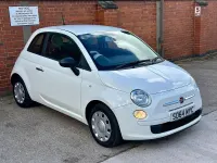 Used Fiat 500 Pop 69 HP (50 kW) 2015 White Hatchback