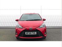 Used Toyota Yaris 111 HP (81 kW) 2018 Red Hatchback