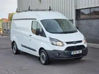 Used Ford Transit Custom 125 HP (91 kW) 2015 White Van