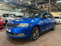 Used Skoda Rapid Sport 2017 Blue Hatchback