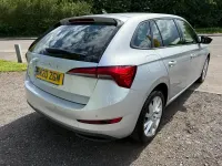 Used Skoda Scala SE L 115 HP (84 kW) 2020 Silver Hatchback