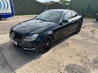Used Mercedes C250 AMG 2012 Black Coupe