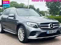 Used Mercedes GLC350 AMG line 258 HP (189 kW) 2018 Grey SUV