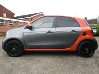 Used Smart ForFour Edition #1 90 HP (66 kW) 2015 Orange/black Hatchback