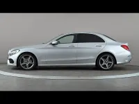 Used Mercedes C220 AMG line 2018 Silver Sedan