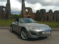 Second-hand Mazda MX5 126 CP (92 kW) 2010 Argintiu Cabrio