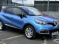 Used Renault Captur Dynamique 90 HP (66 kW) 2013 Blue/black SUV