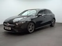 Used Mercedes A180 AMG Line Premium Plus 136 HP (100 kW) 2021 Black Hatchback
