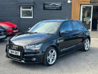Used Audi A1 Sportback S-Line 140 HP (102 kW) 2014 Black Hatchback