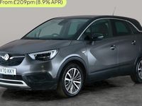 Used Vauxhall Crossland X SRi 83 HP (61 kW) 2020 Grey SUV