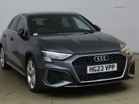 Used Audi A3 S-Line 150 HP (110 kW) 2023 Grey Sedan