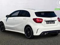 Used Mercedes A160 Active 102 HP (75 kW) 2018 White Hatchback