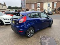 Used Ford Fiesta ST-Line 140 HP (102 kW) 2017 Blue Hatchback