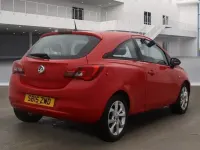 Used Vauxhall Corsa Excite 89 HP (65 kW) 2015 Red Hatchback