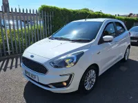 Used Ford Ka Plus Zetec 85 HP (62 kW) 2018 White Hatchback