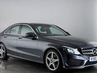 Used Mercedes C220 AMG Line Premium Plus 170 HP (125 kW) 2016 Grey Sedan